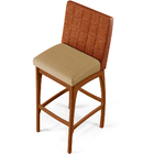 Banqueta Alta Cozinha Sala De Jantar Fixa Mila L02 Couríssimo