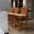 Banqueta Alta Cozinha Sala De Jantar Fixa Mila L02 Couríssimo