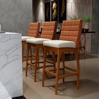 Banqueta Alta Cozinha Sala De Jantar Fixa Mila L02 Couríssimo