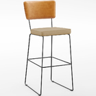 Banqueta Alta Cozinha Sala Jantar Fixa Allana L02 Couríssimo