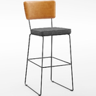 Banqueta Alta Cozinha Sala Jantar Fixa Allana L02 Couríssimo