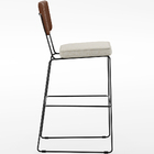 Banqueta Alta Cozinha Sala Jantar Fixa Allana L02 Couríssimo