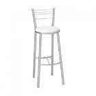 Banqueta Alta Cromada Lille Compoarte