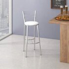 Banqueta Alta Cromada Lille Compoarte