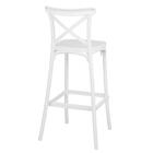 Banqueta Alta Cross Katrina Cozinha Bancada