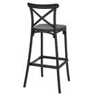 Banqueta Alta Cross Katrina Cozinha Bancada