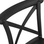 Banqueta Alta Cross Katrina Cozinha Bancada