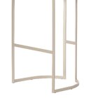 Banqueta Alta De Aço 99cm X 44cm Beverly Champanhe/linked