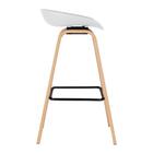 Banqueta Alta De Cozinha Cassia - Branco
