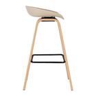 Banqueta Alta De Cozinha Cassia - Nude
