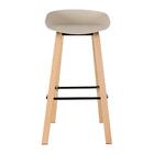 Banqueta Alta De Cozinha Cassia - Nude