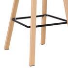 Banqueta Alta De Cozinha Cassia - Nude