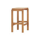 Banqueta Alta De Madeira Natu - Nozes - Meu Móvel De Madeira