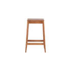 Banqueta Alta De Madeira Sabor Caseiro - Nozes - Meu Móvel De