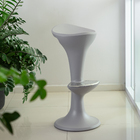 Banqueta Alta de Plástico Casa Delta 86,5cm Branco Tramontina