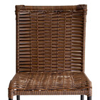 Banqueta Alta Diplomata Em Aço Carbono E Fibra Sintética