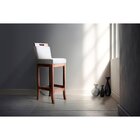 Banqueta Alta Em Madeira Maciça Florença Pinhão