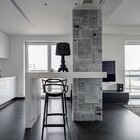 Banqueta Alta Em Polipropileno Alegra Espresso Móveis Preto