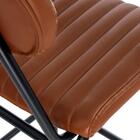 Banqueta Alta Estofada Industrial Retro Boston