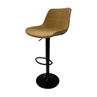 Banqueta Alta Estofada Para Bar Balcão Cozinha Americana Gira