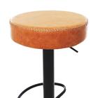 Banqueta Alta Estofado Para Cozinha Balcão Bar Pub Bistrô Ilh
