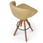 Banqueta Alta Giratória Bar Cozinha Sala De Jantar Bar Mia L0