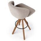 Banqueta Alta Giratória Bar Cozinha Sala De Jantar Bar Mia L0