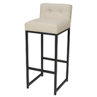 Banqueta Alta Gourmet Malibu 75cm Bistro Bar Believe Linho Ci