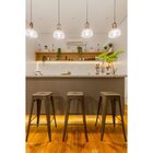 Banqueta Alta Industrial Em Aço Tolix Espresso Móveis Bronze