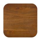 Banqueta Alta Iron Tolix Com Assento De Madeira Canela - Cinz