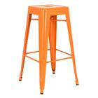 Banqueta Alta Iron Tolix - Industrial - Aço - Vintage - Laran