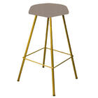 Banqueta Alta Lari Eiffel Hexágono Cozinha Bar Balcão Bistrô