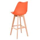 Banqueta Alta Leda - Laranja