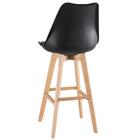 Banqueta Alta Leda - Monty - Preto