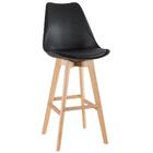 Banqueta Alta Leda - Monty - Preto