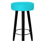 Banqueta Alta Lia Para Cozinha Azul
