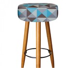 Banqueta Alta Lia Para Cozinha Bar Balcão Bistrô Pé Palito Ca