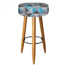 Banqueta Alta Lia Para Cozinha Bar Balcão Bistrô Pé Palito Ca