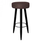 Banqueta Alta Lia Para Cozinha Bar Balcão Bistrô Pé Palito Pr