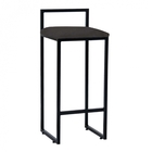 Banqueta Alta Lina Industrial Cozinha Bar Balcão Bistrô Ferro