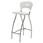 Banqueta Alta Linha Banqueta Para Escritório Candy Branco