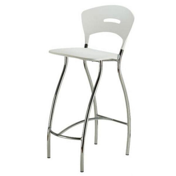 Banqueta Alta Linha Banqueta Para Escritório Candy Branco