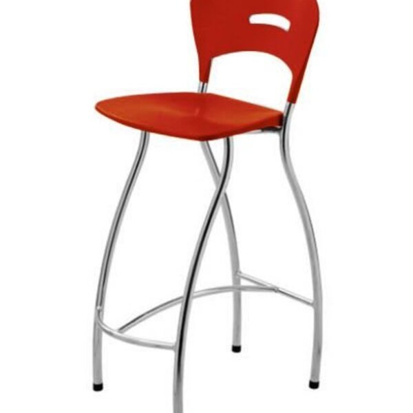 Banqueta Alta Linha Banqueta Para Escritório Candy Vermelho V