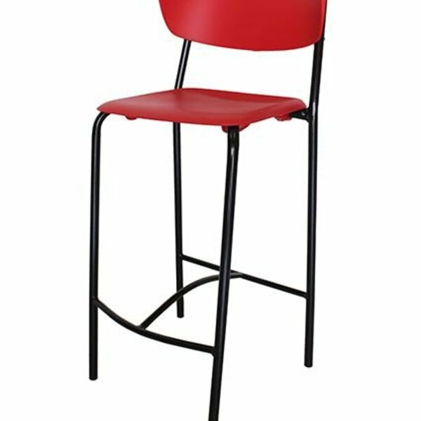 Banqueta Alta Linha Banqueta Para Escritório Smart Vermelho V