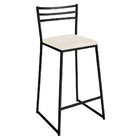 Banqueta Alta Lisboa Em Aço Carbono