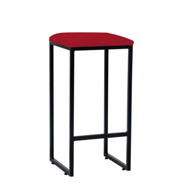 Banqueta Alta Lua Industrial Cozinha Bar Balcão Bistrô Ferro