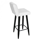 Banqueta Alta Lucy Com Encosto Cozinha Bar Balcão Bistrô Pé P