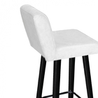 Banqueta Alta Lucy Com Encosto Cozinha Bar Balcão Bistrô Pé P