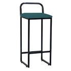 Banqueta Alta Luffi Com Encosto Cozinha Bar Balcão Bistrô Fer