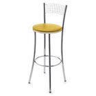 Banqueta Alta Madri Cromo - Logdesign